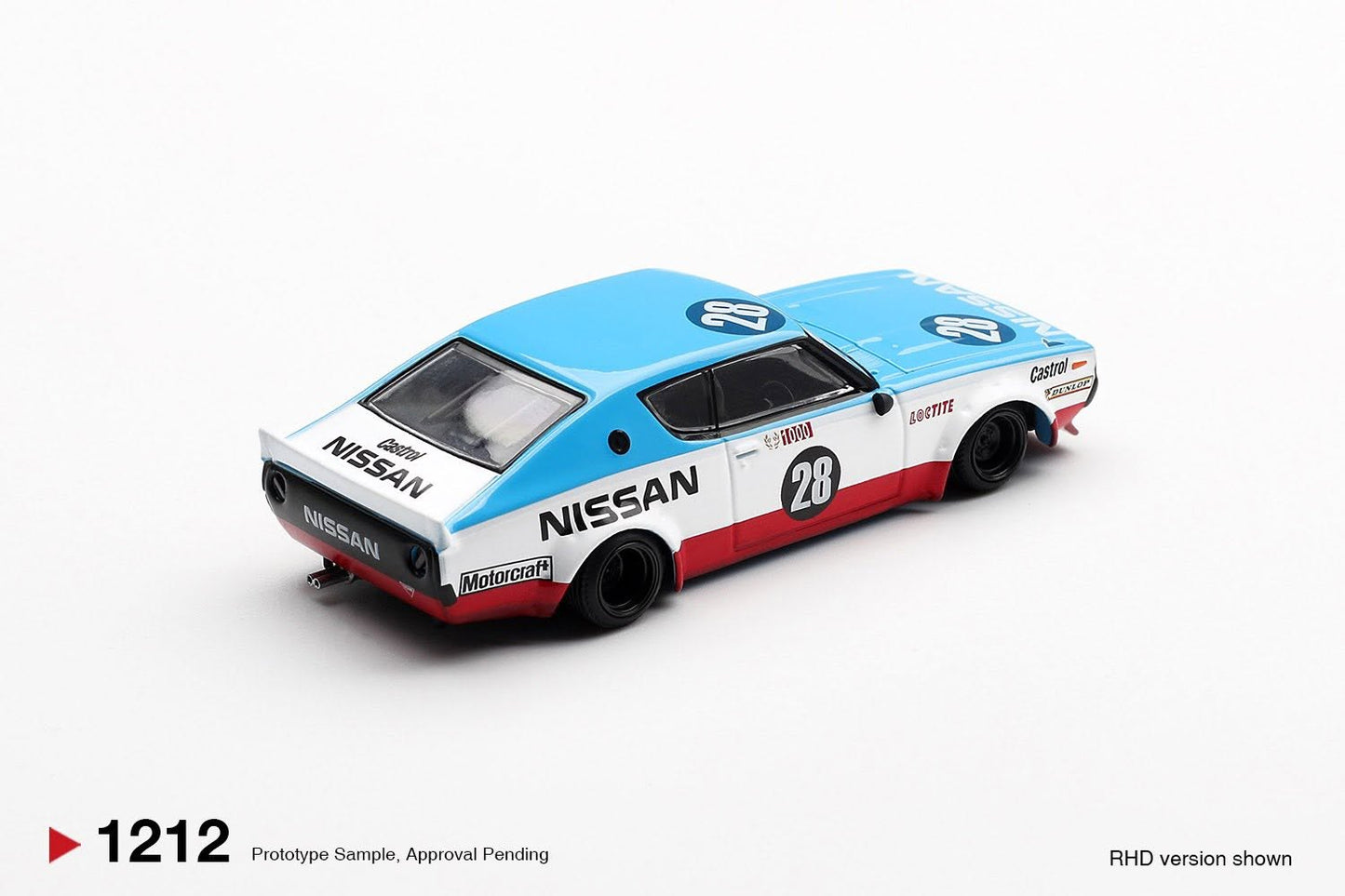 Mini GT 1:64 Nissan Skyline Kenmeri Liberty Walk Nissan Racing '75 concept (MGT01212-CH)