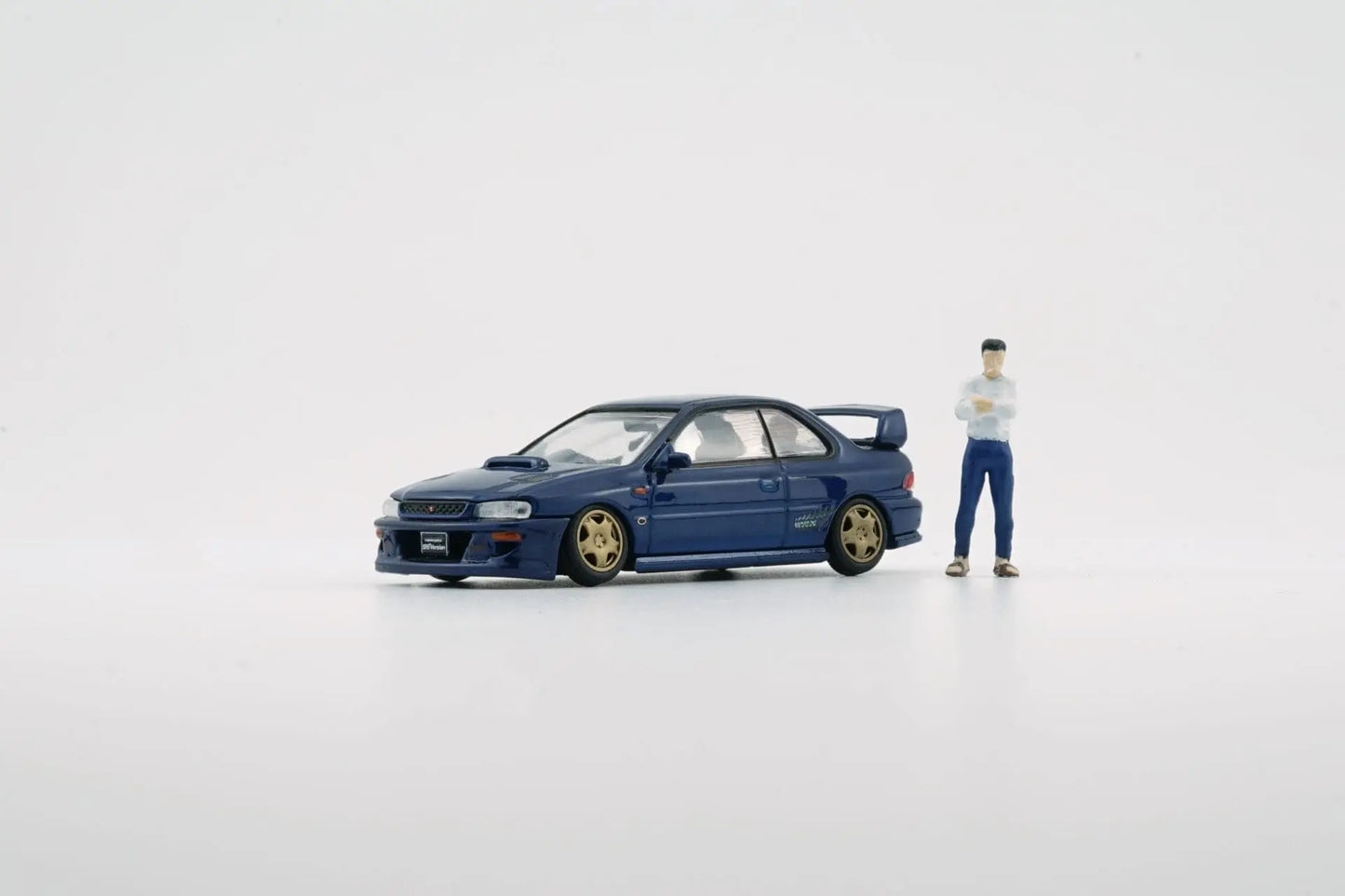 BMC BM Creations 1:64 Subaru Impreza WRX GC8 Type R Initial D Version with Figure (Hong Kong Toy Salon 2022 Limited Edition)