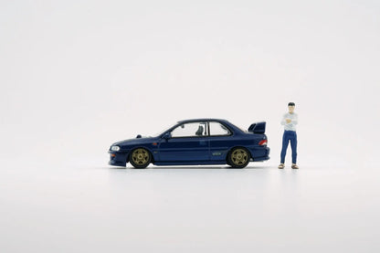 BMC BM Creations 1:64 Subaru Impreza WRX GC8 Type R Initial D Version with Figure (Hong Kong Toy Salon 2022 Limited Edition)