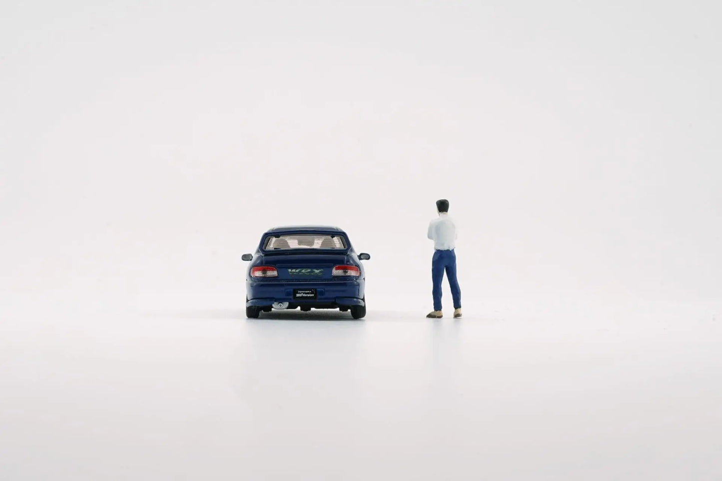 BMC BM Creations 1:64 Subaru Impreza WRX GC8 Type R Initial D Version with Figure (Hong Kong Toy Salon 2022 Limited Edition)