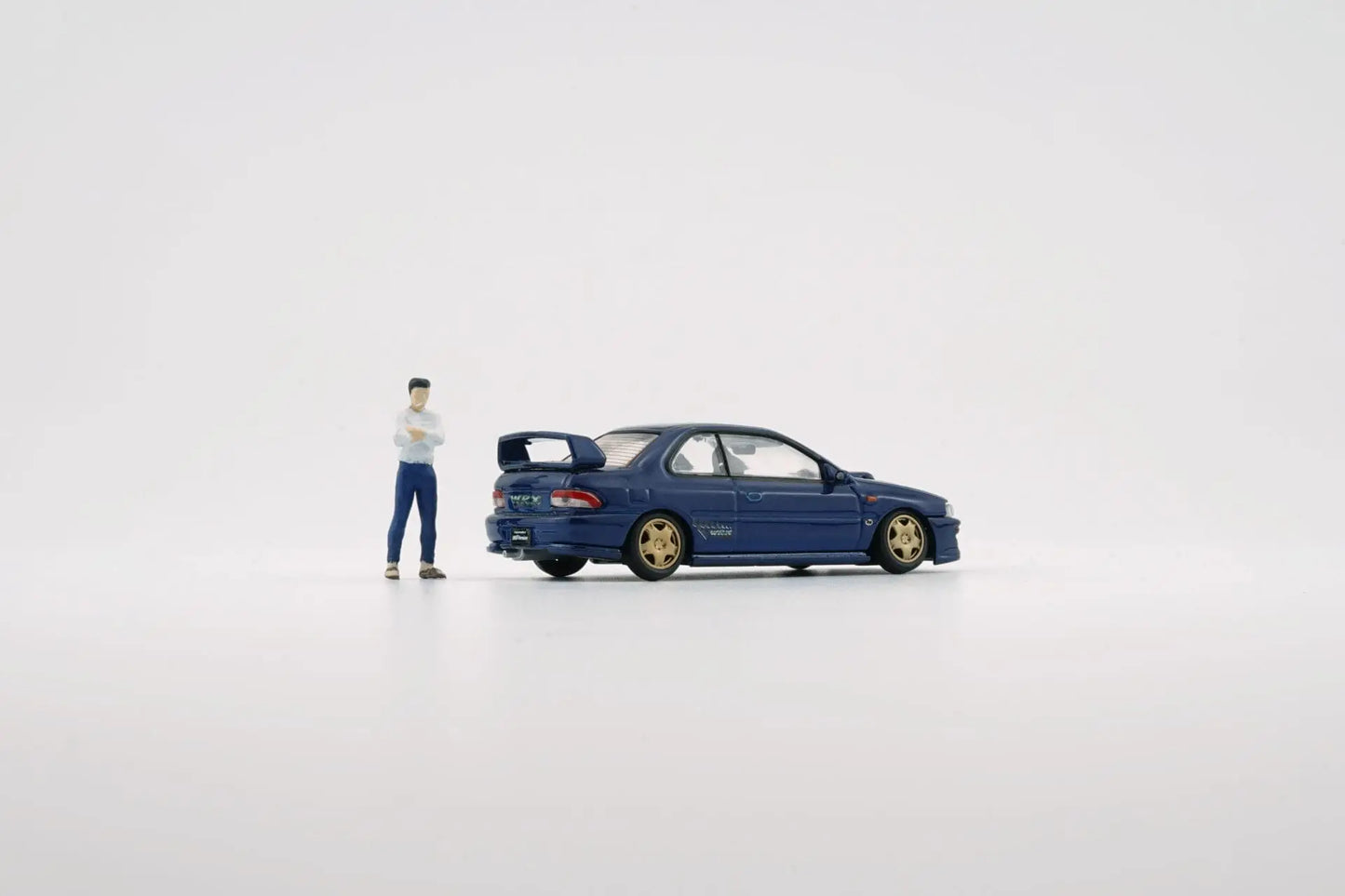 BMC BM Creations 1:64 Subaru Impreza WRX GC8 Type R Initial D Version with Figure (Hong Kong Toy Salon 2022 Limited Edition)