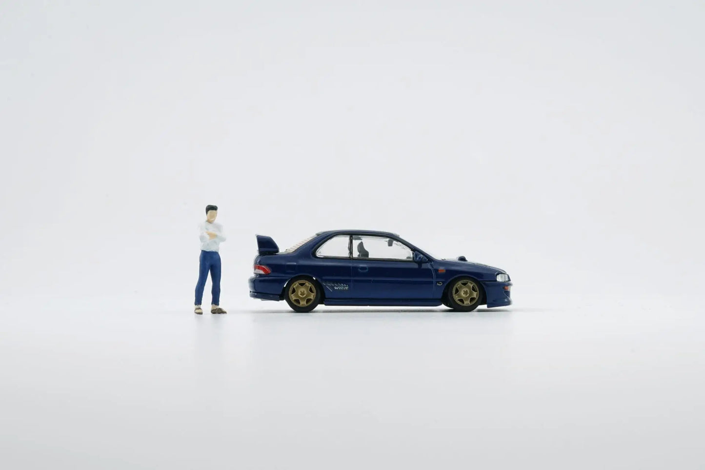 BMC BM Creations 1:64 Subaru Impreza WRX GC8 Type R Initial D Version with Figure (Hong Kong Toy Salon 2022 Limited Edition)