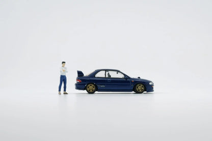 BMC BM Creations 1:64 Subaru Impreza WRX GC8 Type R Initial D Version with Figure (Hong Kong Toy Salon 2022 Limited Edition)