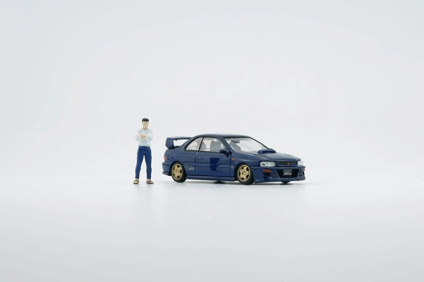 BMC BM Creations 1:64 Subaru Impreza WRX GC8 Type R Initial D Version with Figure (Hong Kong Toy Salon 2022 Limited Edition)
