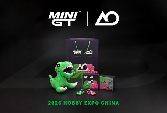 Mini GT 1:64 AO Racing lMSA 2024 GTD Pro Champion Set (MGTS0024)- 2026 Hobby Expo China Event Exclusive