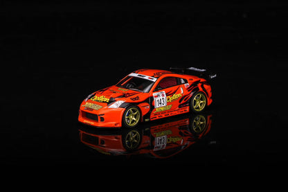 Motorhelix X Mr. Hiro X Option 1:64 Nissan Fairlady Z "Option Stream Z" 02 Orange Official Licensed