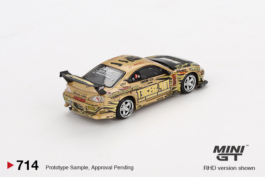 Mini GT 1:64 Nissan Silvia (S15) Top Secret D1GP (MGT00714-BL)