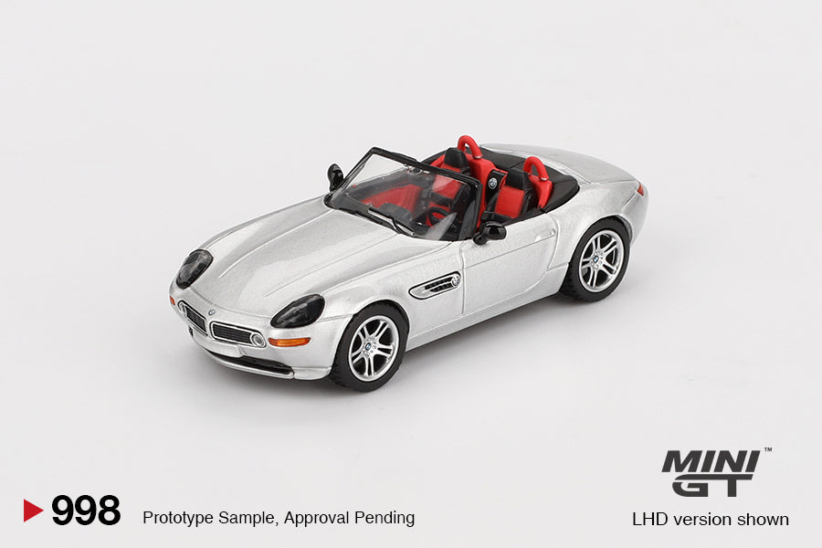 Mini GT 1:64 BMW Z8 Silver (MGT00998-CH)