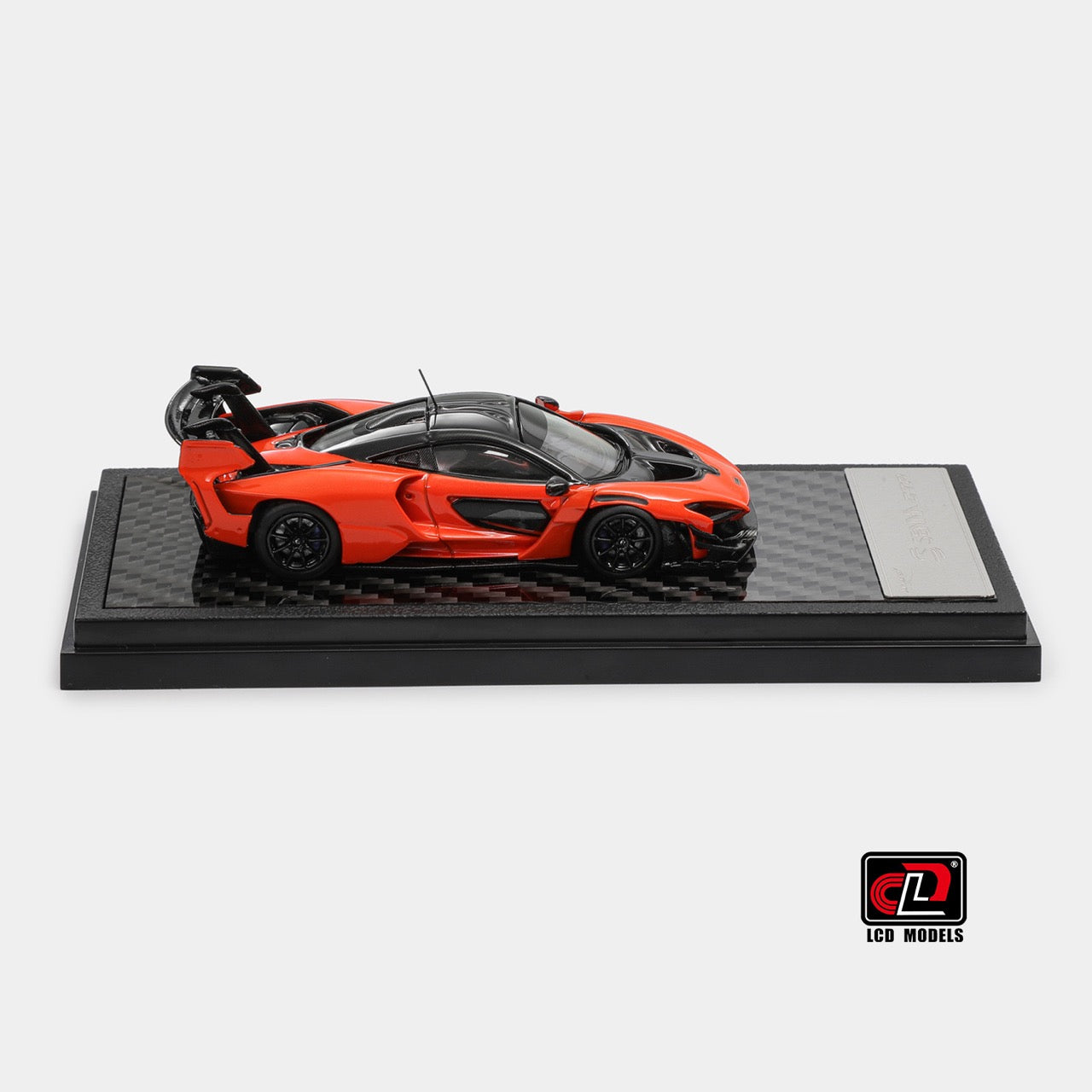 LCD Model 1:64 McLaren Senna GTR Papaya Orange McLaren Official Licensed