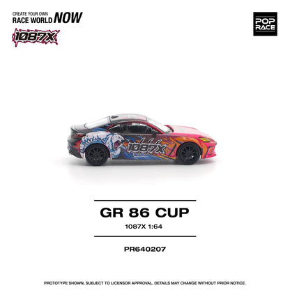 Pop Race 1:64 GR86 CUP 1087X (PR640207)