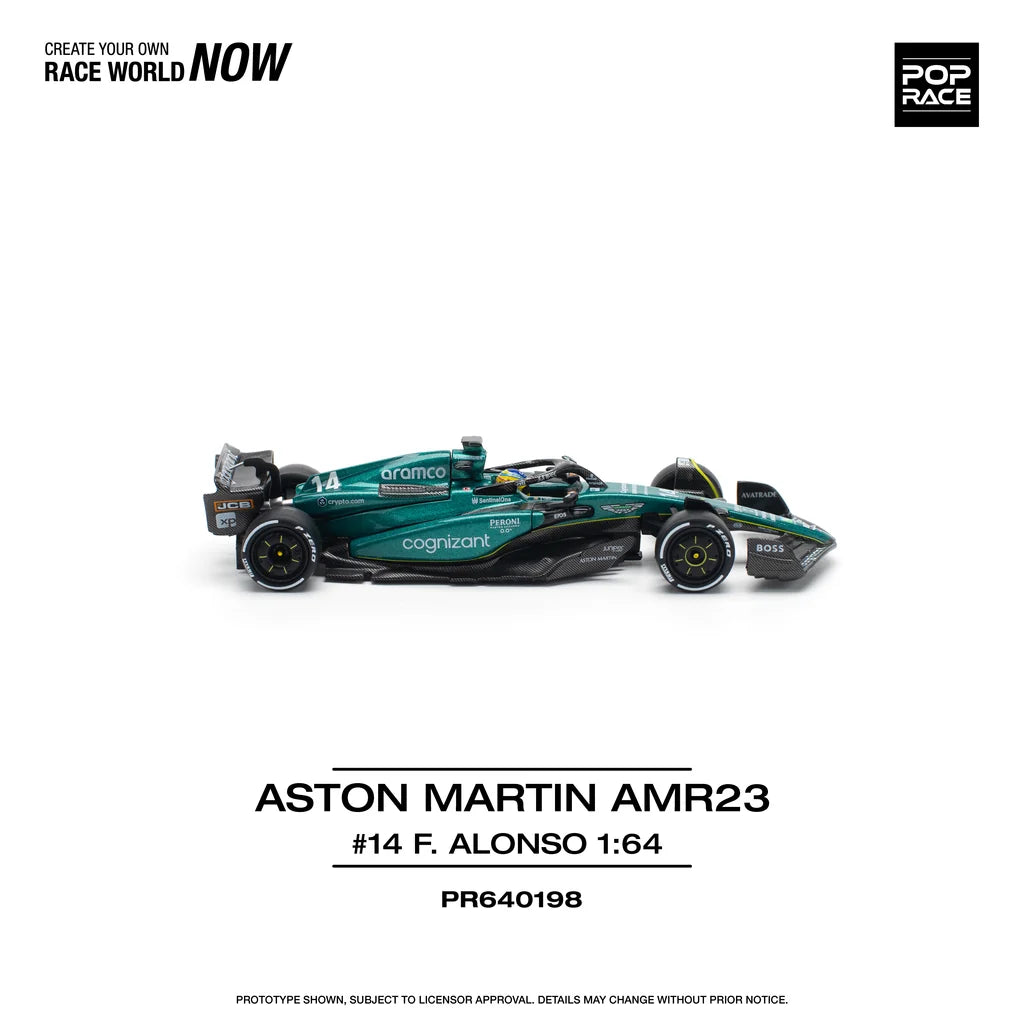 Pop Race 1:64 Aston Martin AMR23 #14 F.Alonso (PR640198)