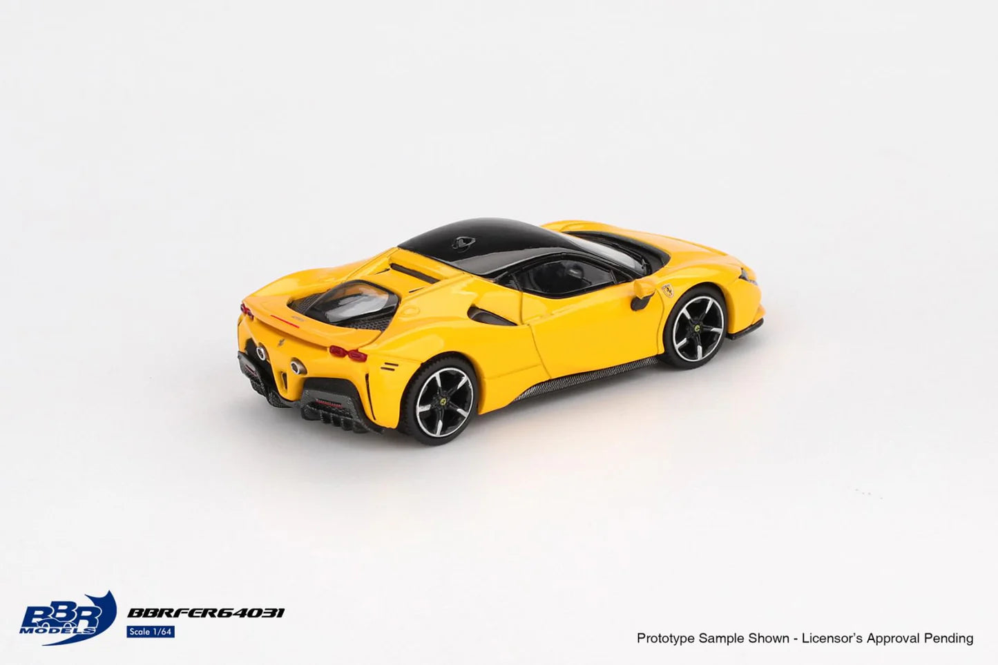 BBR 1/64 Ferrari SF90 Giallo Modena (BBRFER64031)