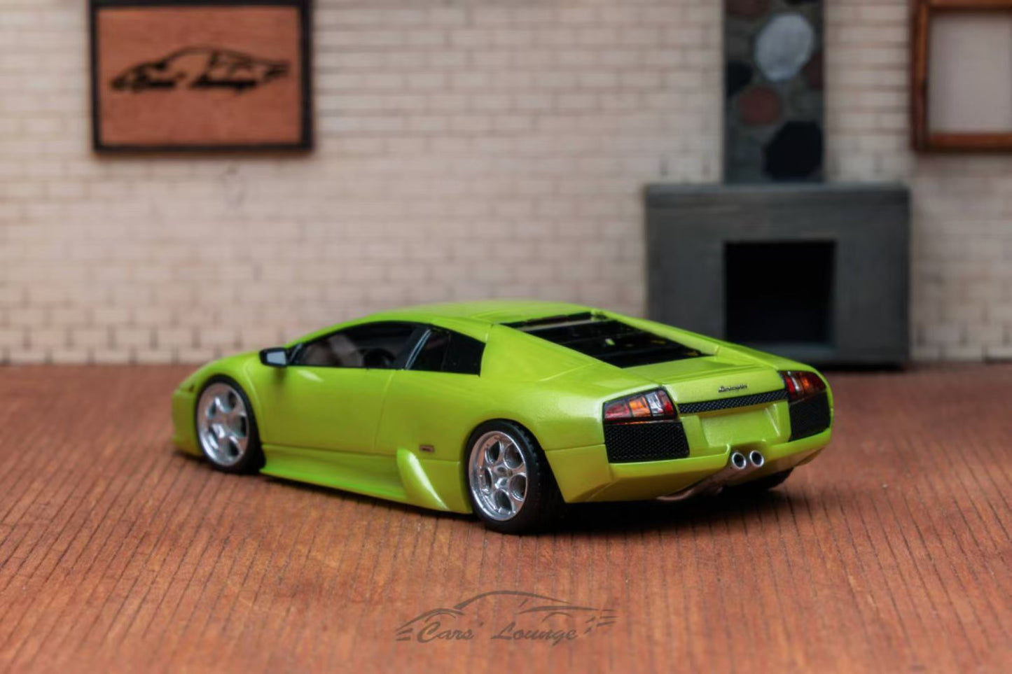 [Premium Resin Model] Car Lounge 1:64 Lambroghini Murcielago LP640 Coupe Verde Ithaca Green Premium Box Packaging Limited 599 Pieces