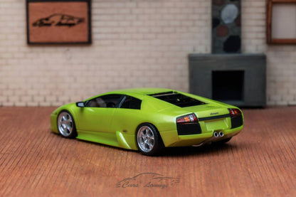 [Premium Resin Model] Car Lounge 1:64 Lambroghini Murcielago LP640 Coupe Verde Ithaca Green Premium Box Packaging Limited 599 Pieces