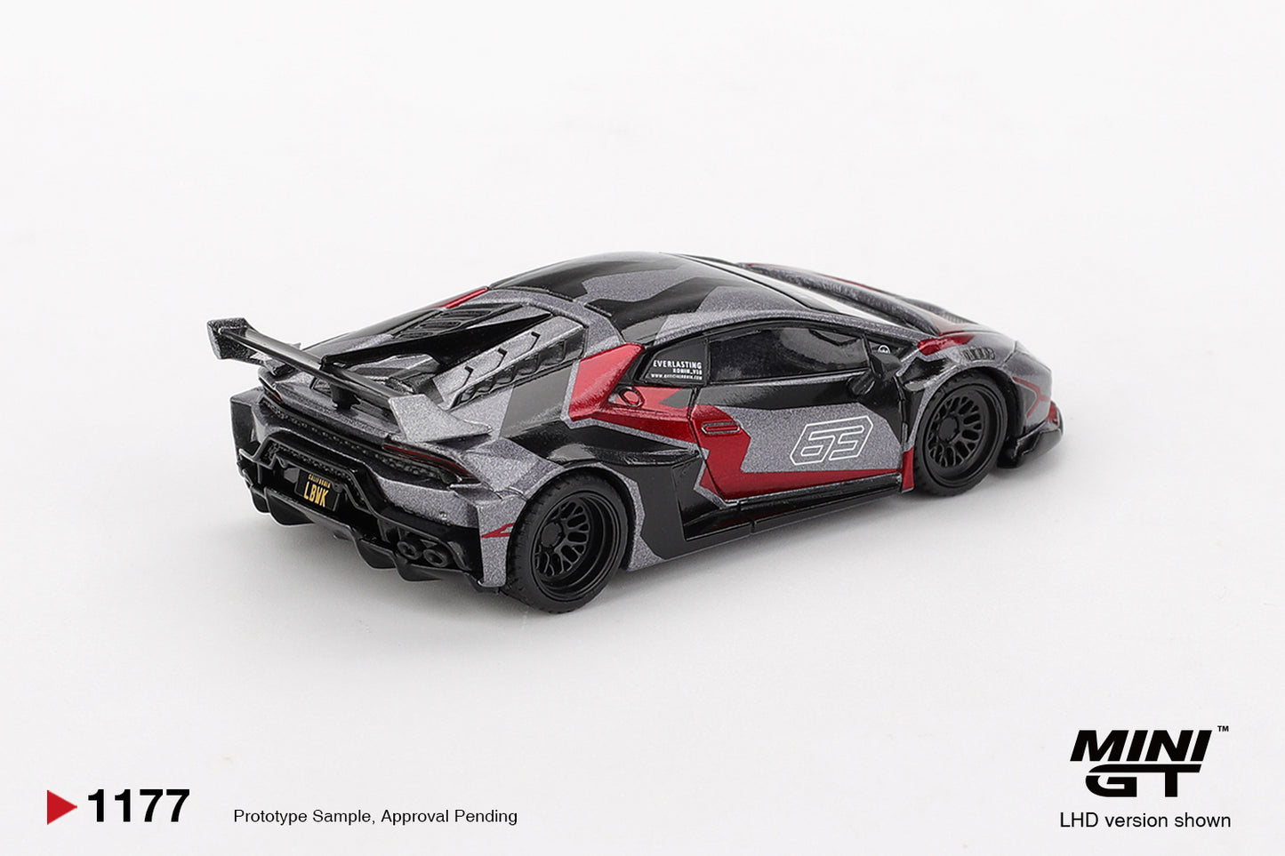 Mini GT 1:64 Lamborghini LB★WORKS Lamborghini Huracán GT RONIN (MGT01177-CH)