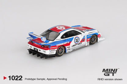 Mini GT 1:64 Nissan LB-Super Silhouette S15 SILVIA GARASIDRIFT x LBWK 2025 (MGT01022-CH)