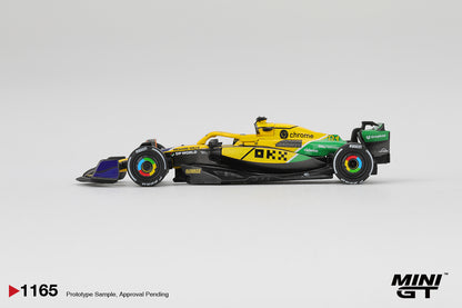 Mini GT 1:64 McLaren MCL38 #81 Oscar Piastri 2024 F1 Monaco GP 2nd Place (MGT01165-CH)
