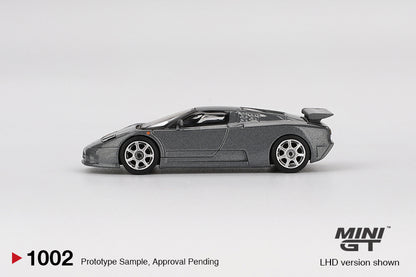 Mini GT 1:64 Bugatti EB110 Super Sport Grigio Scuro (MGT01002-CH)