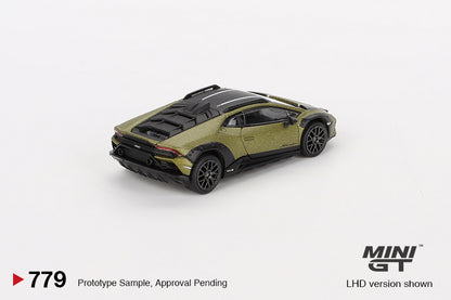 Mini GT 1:64 Lamborghini Huracán Sterrato Verde Gea Matt (MGT00779-CH)