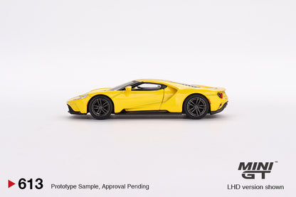 Mini GT 1:64 Ford GT Triple Yellow LHD (MGT00613-CH)