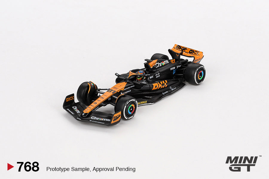 Mini GT 1:64 McLaren MCL60 #81 Oscar Piastri 2023 F1 2023 Japanese GP 3rd Place (MGT00768-CH)