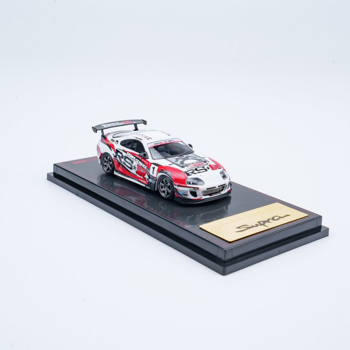 Ignition Model 1/64 Toyota Supra (JZA80) RZ White Malaysia MY64 Special Edition (IG3842)
