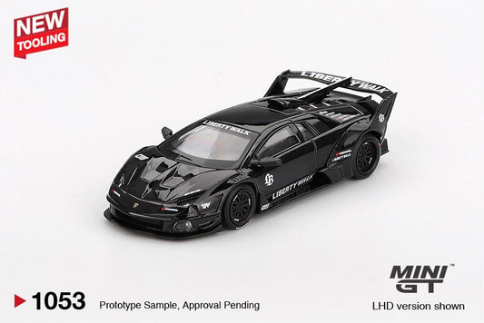 Mini GT 1:64 Lamborghini LB-Silhouette WORKS MURCIELAGO GT Evo Black (MGT01053-CH)