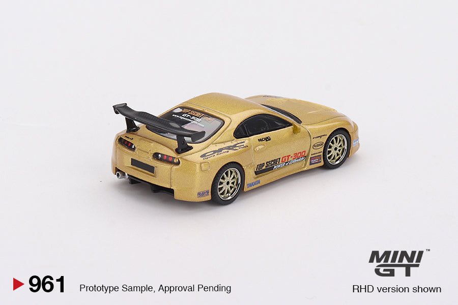 Mini GT 1:64 Toyota Supra (A80) Top Secret GT-300 Top Secret Gold (MGT00961-CH)