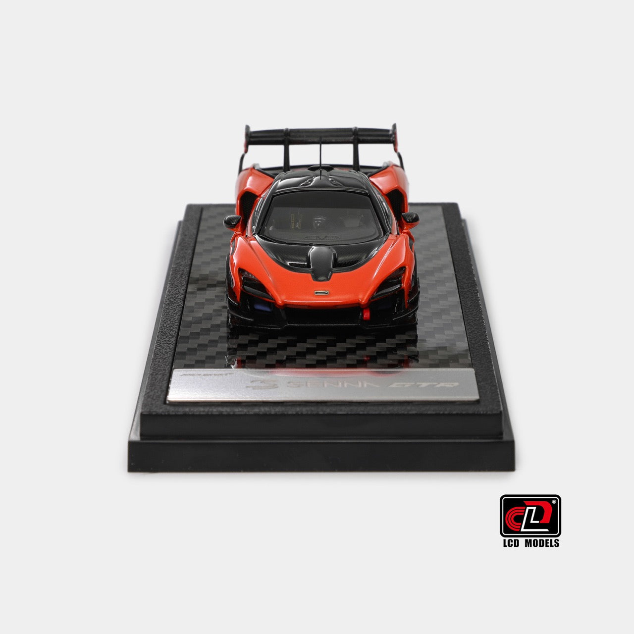 LCD Model 1:64 McLaren Senna GTR Papaya Orange McLaren Official Licensed