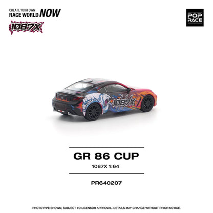 Pop Race 1:64 GR86 CUP 1087X (PR640207)