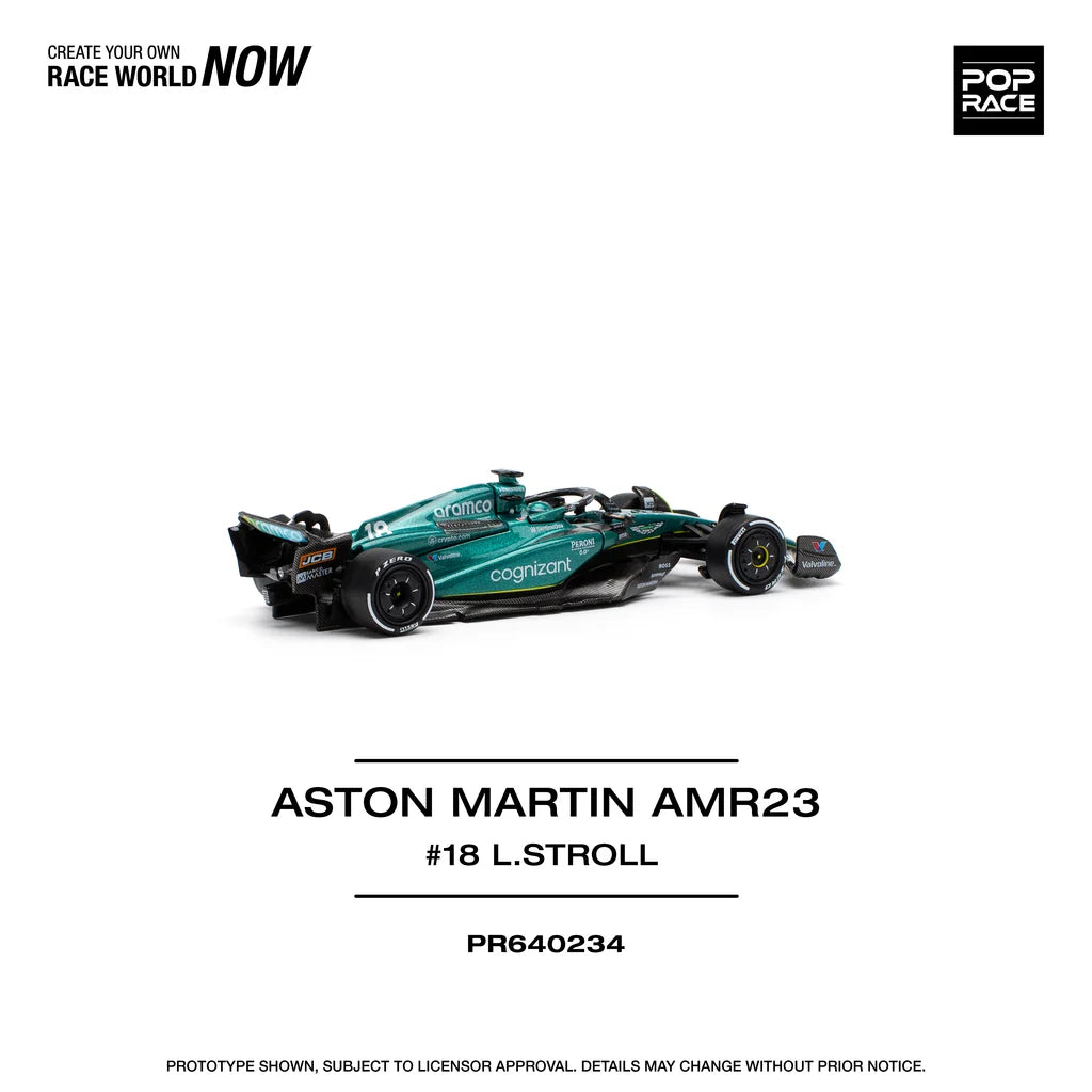 Pop Race 1:64 Aston Martin AMR23 #18 L.Stroll (PR640234)