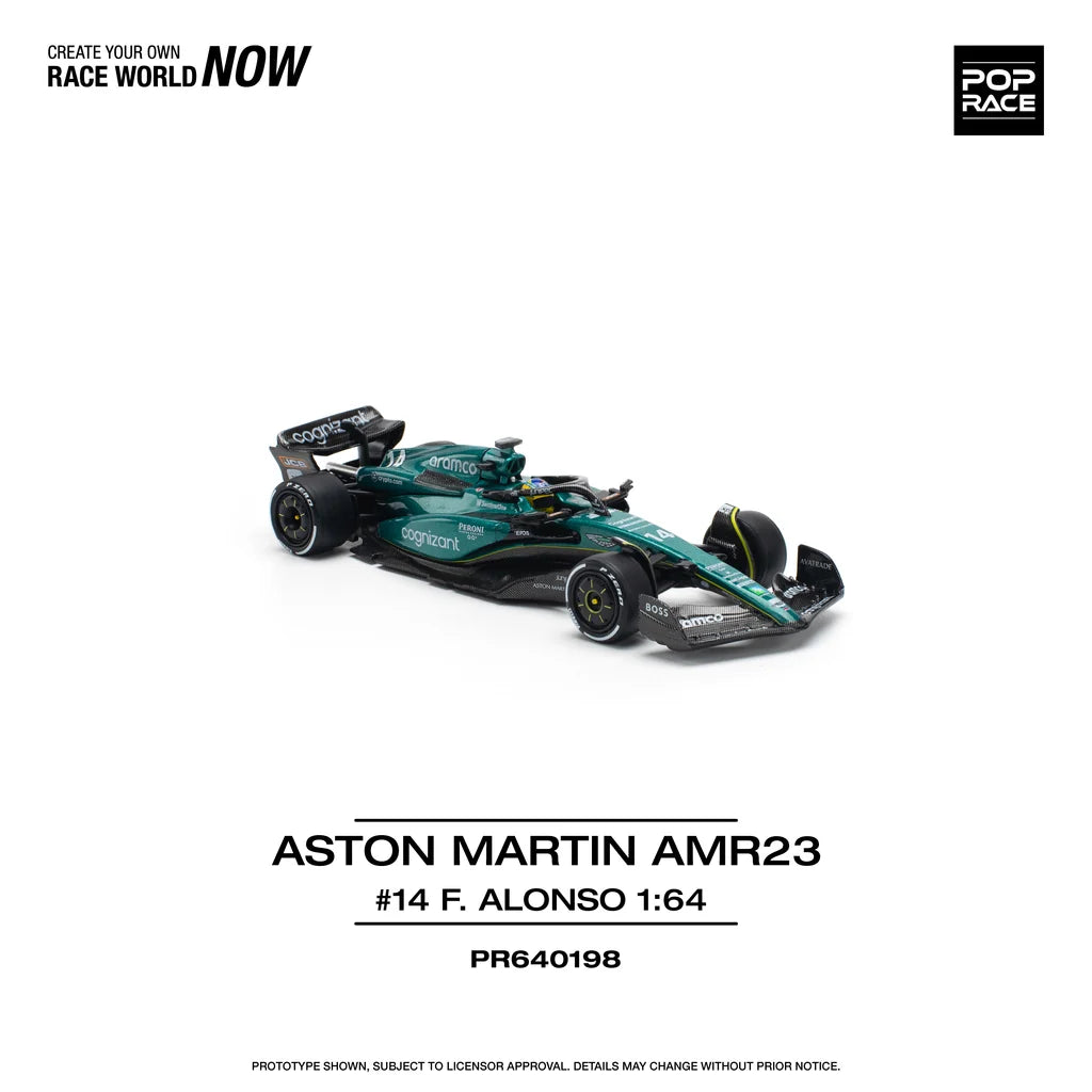 Pop Race 1:64 Aston Martin AMR23 #14 F.Alonso (PR640198)