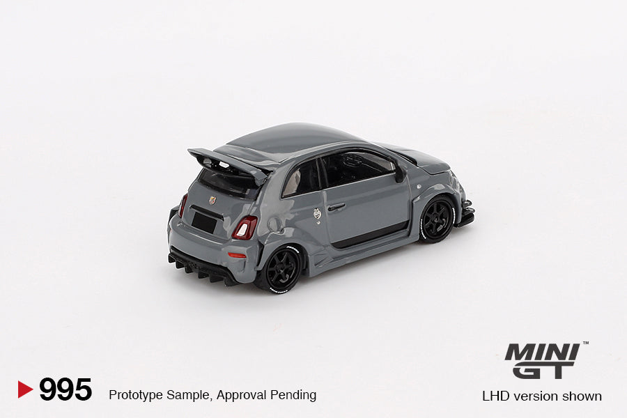 Mini GT 1:64 Abarth 595 LB-WORKS x Abas Works Grey (MGT00995-CH)