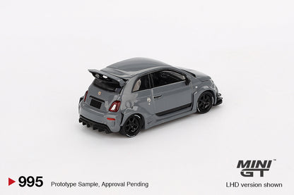 Mini GT 1:64 Abarth 595 LB-WORKS x Abas Works Grey (MGT00995-CH)