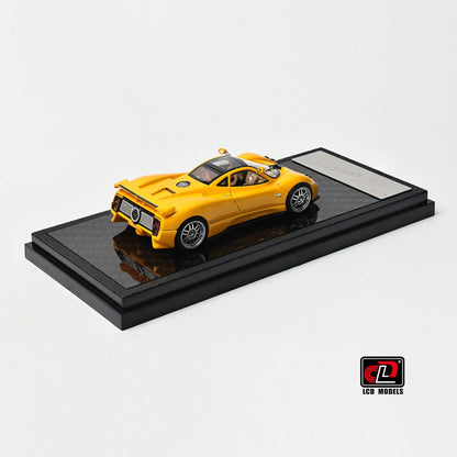 LCD 1:64 Pagani Zonda C12 Yellow Official Licensed