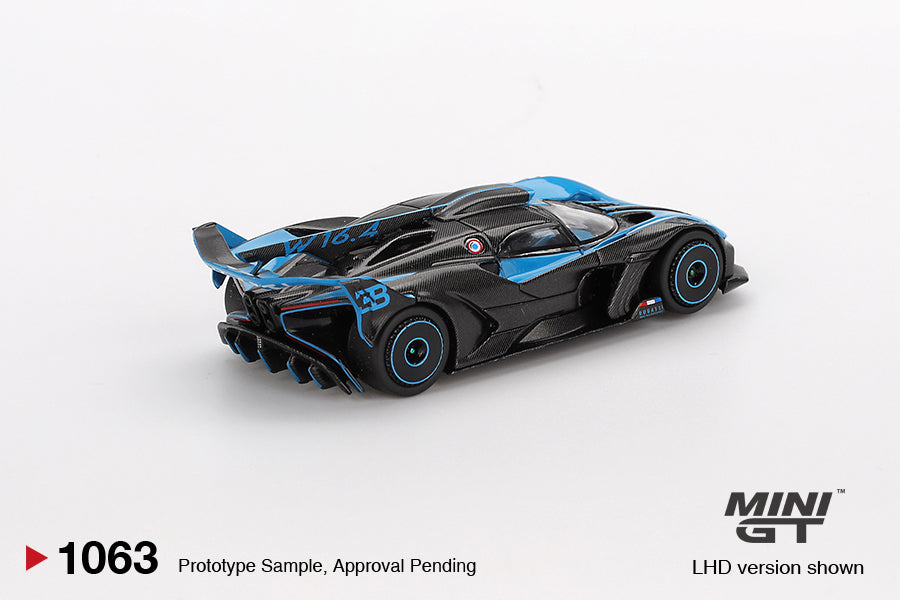 Mini GT 1:64 Bugatti Bolide Presentation (MGT01063-CH)