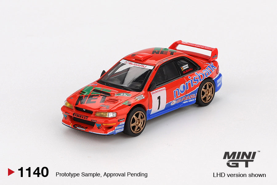 Mini GT 1:64 Subaru Impreza WRC97 #1 1999 DRM Champion (MGT01140-CH)