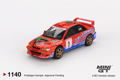 Mini GT 1:64 Subaru Impreza WRC97 #1 1999 DRM Champion (MGT01140-CH)