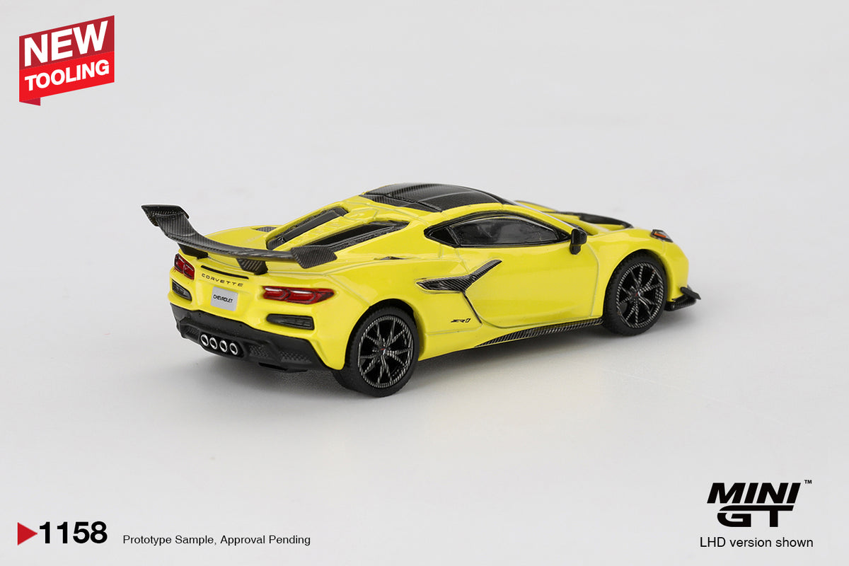 Mini GT 1:64 Chevrolet Corvette ZR1 Accelerate Yellow (MGT01158-CH)