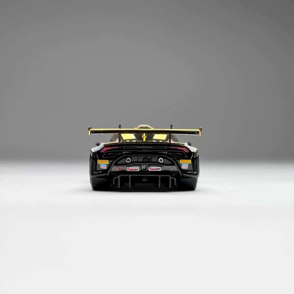 Trends Hobby 1:64 Lamborghini Huracan GT3 EVO2 GRT 2025 DTM #19 Openable Rear Hood Detailed Engine Lamborghini Official Licensed (241083E)