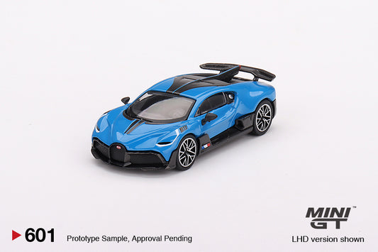 Mini GT 1:64 Bugatti Divo Blu Bugatti LHD (MGT00601-CH)