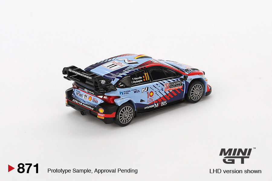 Mini GT 1:64 Hyundai i20 N Rally1 Hybrid #11 2024 Rallye Monte-Carlo Winner (MGT00871-CH)