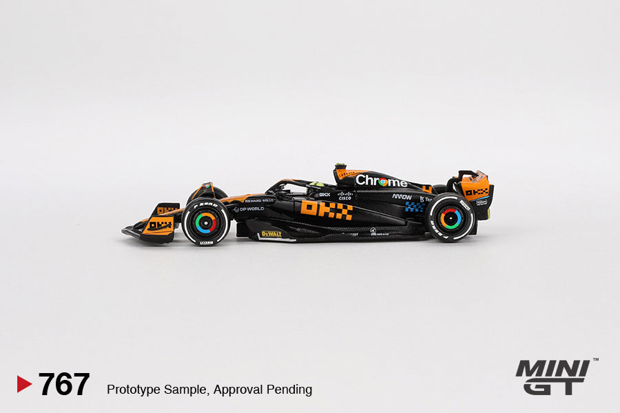 Mini GT 1:64 McLaren MCL60 #4 Lando Norris 2023 F1 2023 Japanese GP 2nd Place (MGT00767-CH)
