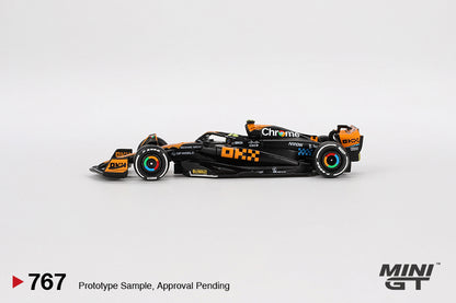 Mini GT 1:64 McLaren MCL60 #4 Lando Norris 2023 F1 2023 Japanese GP 2nd Place (MGT00767-CH)