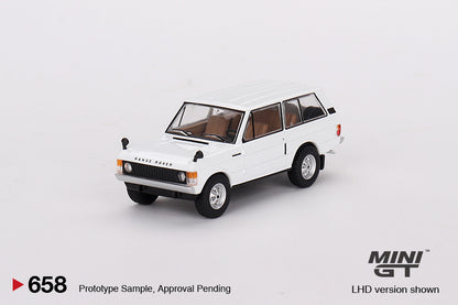 Mini GT 1:64 Land Rover Range Rover Davos White LHD (MGT00658-CH)