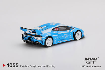 Mini GT 1:64 LB★WORKS Lamborghini Huracán GT GRAVITY (MGT01055-CH)