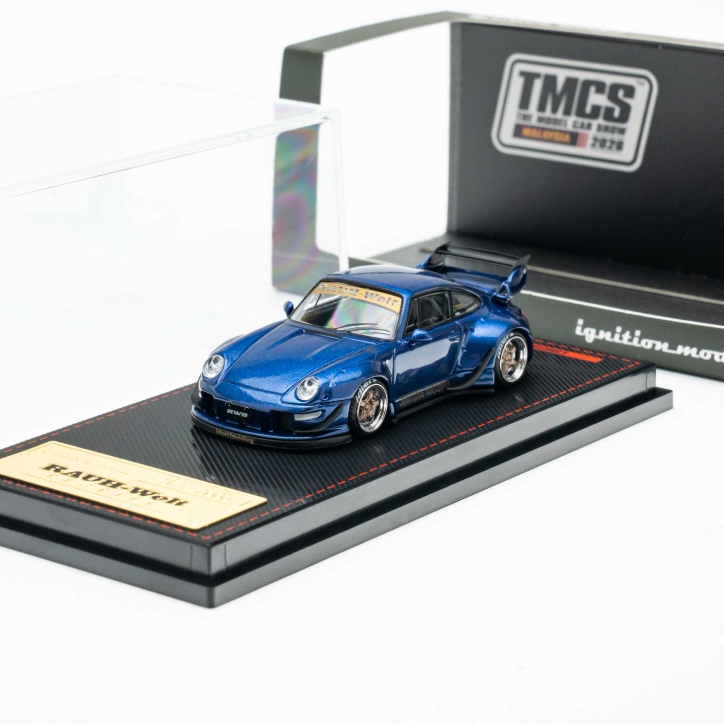 Ignition Model 1/64 RWB 993 Blue Metallic TMCS Malaysia 2026 Special Edition (IG4143)