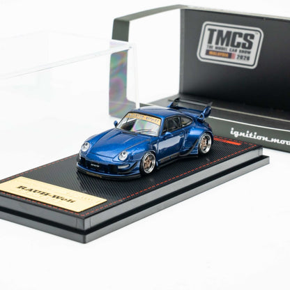 Ignition Model 1/64 RWB 993 Blue Metallic TMCS Malaysia 2026 Special Edition (IG4143)