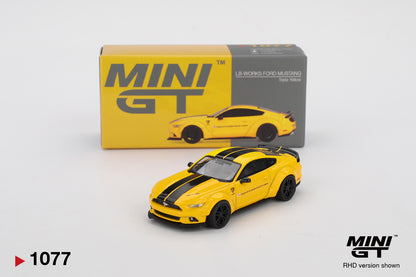 Mini GT 1:64 LB-WORKS FORD MUSTANG Triple Yellow (MGT01077-CH)