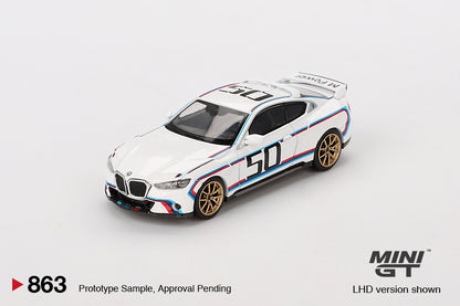 Mini GT 1:64 BMW 3.0 CSL White (MGT00863-CH)